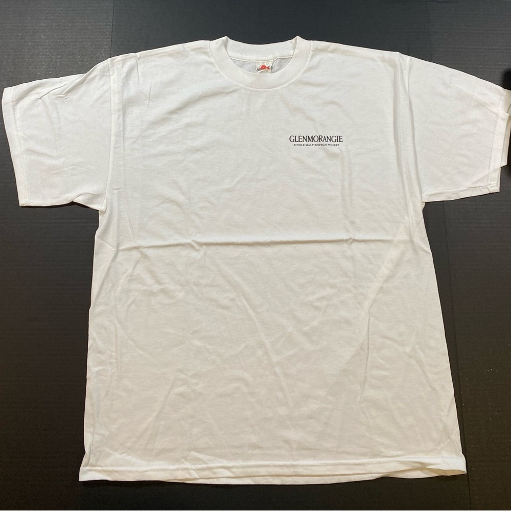 GLENMORANGIE - Single Malt Scotch Whisky - White T-shirt XL